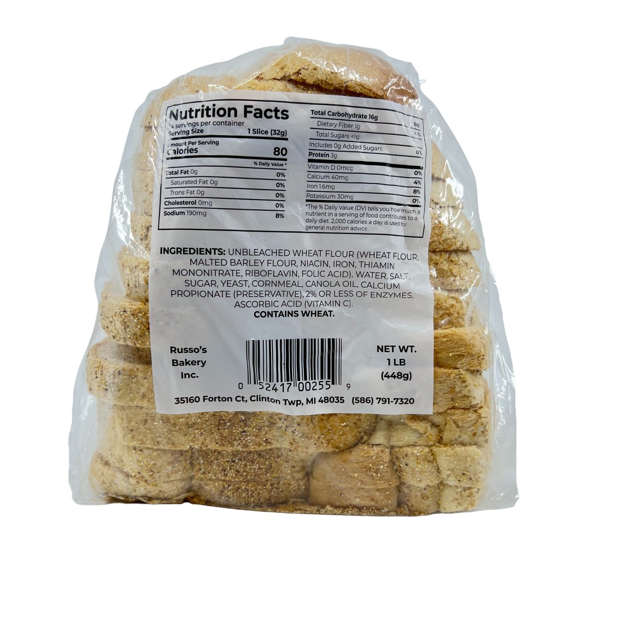 slide 2 of 3, OTHER-NATIONAL Russo Bread, Deli French, 16 oz