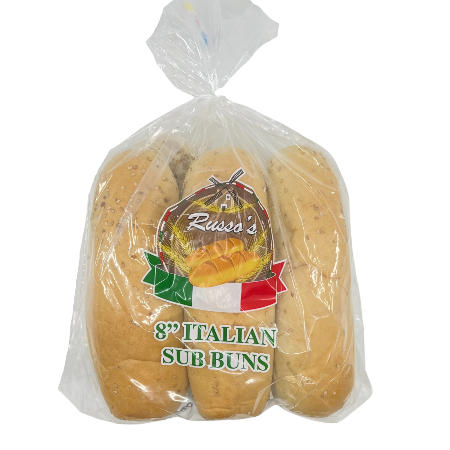 slide 1 of 3, Russo's Bakery Italian Sub Buns 8", 16 oz, 16 oz