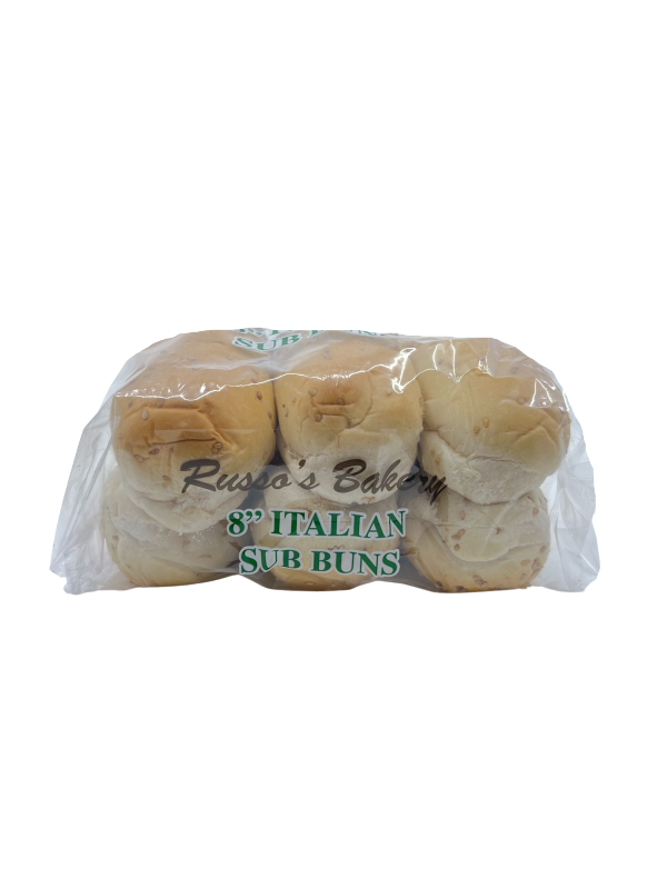 slide 7 of 9, Russo's Bakery Italian Sub Buns 8", 16 oz, 16 oz