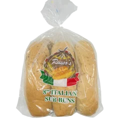 Russo's Bakery Italian Sub Buns 8", 16 oz