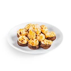 Cheddar Stuffed Portabela Serving = 2 Mushrooms