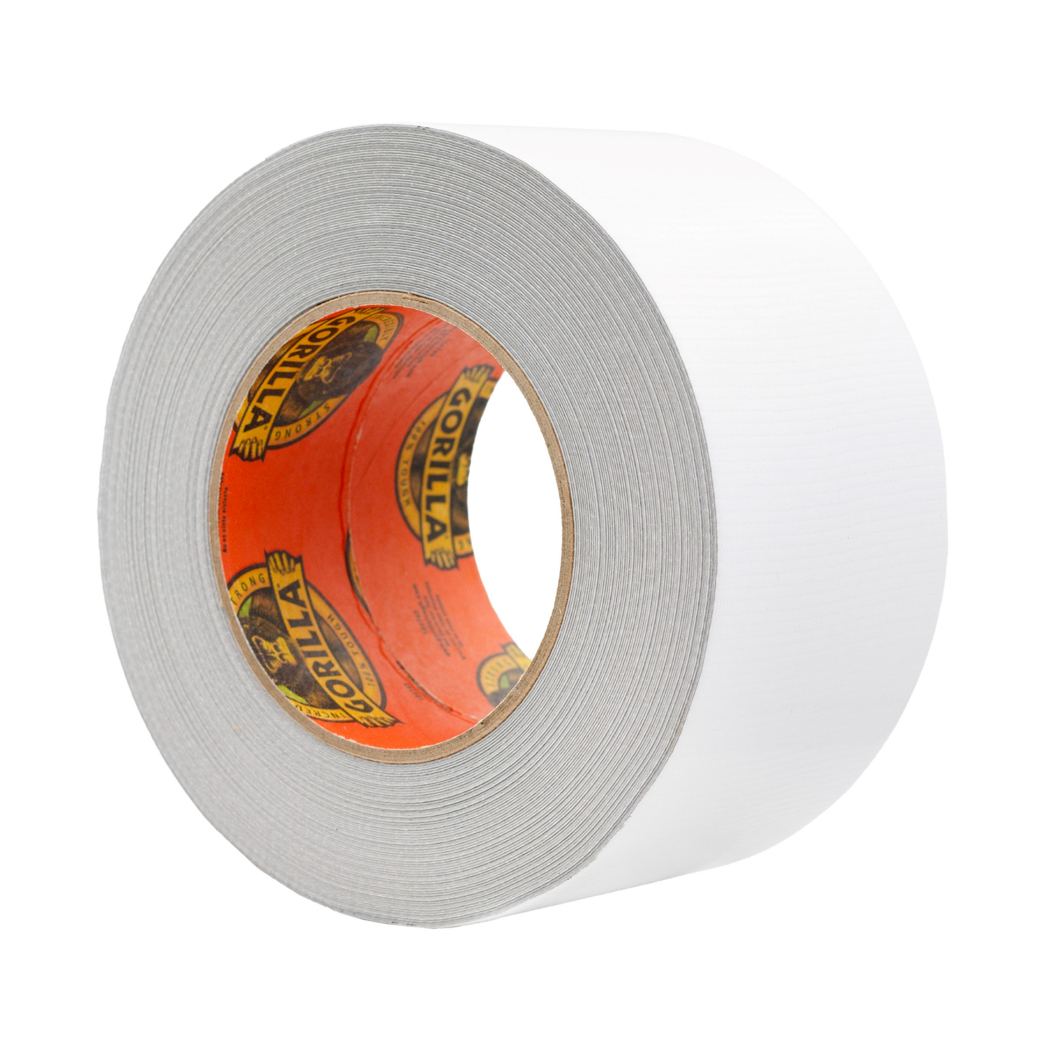 slide 3 of 4, Gorilla Tough & Wide White Tape 25yd, 25 yd