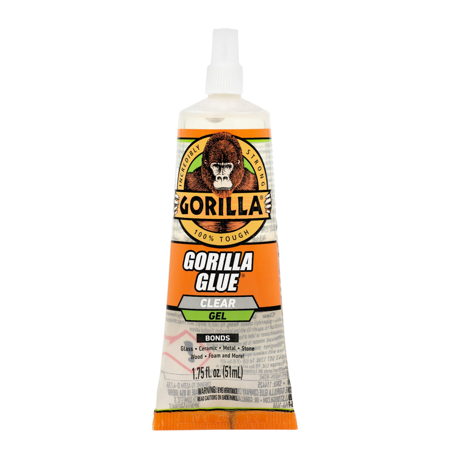 slide 2 of 4, Gorilla Glue Clear Gel 1.75oz Tube, 1.75 oz
