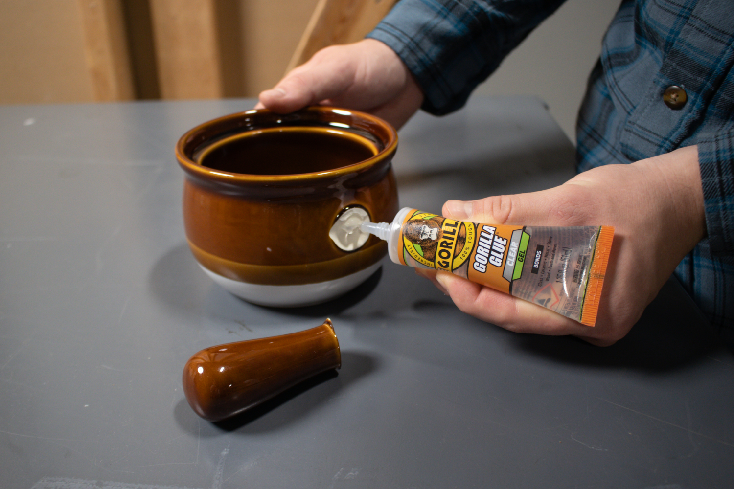 slide 3 of 4, Gorilla Glue Clear Gel 1.75oz Tube, 1.75 oz