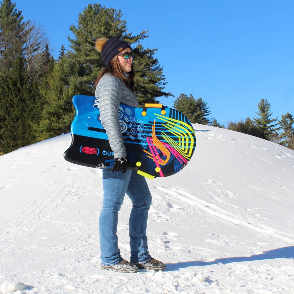 slide 2 of 8, Paricon 36" Aurora Foam Sled, 1 ct