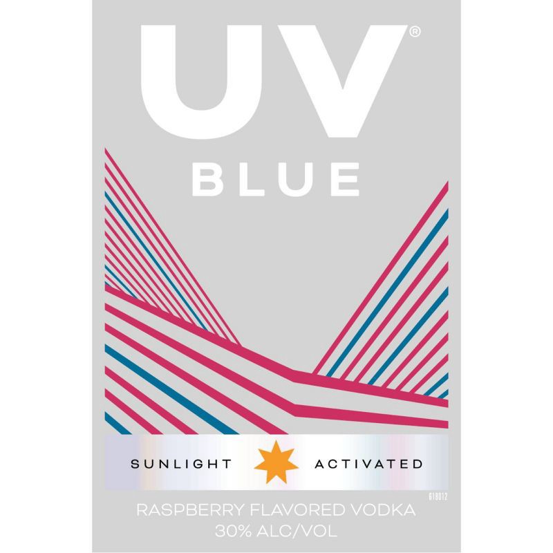 slide 2 of 4, UV Vodka UV Blue Raspberry Vodka - 375ml Plastic Bottle, 375 ml