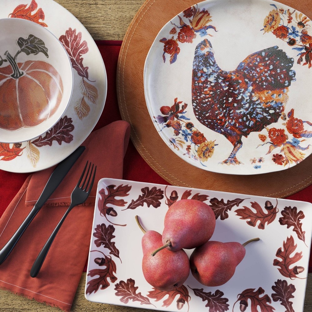 5pc Stainless Steel Kayden Silverware Set Matte Black Threshold 5 ct