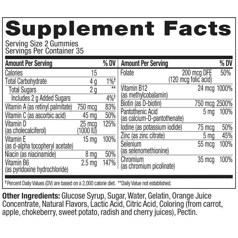 slide 4 of 13, OLLY Teen Girl Multivitamin Gummies - Berry Melon - 70ct, 70 ct