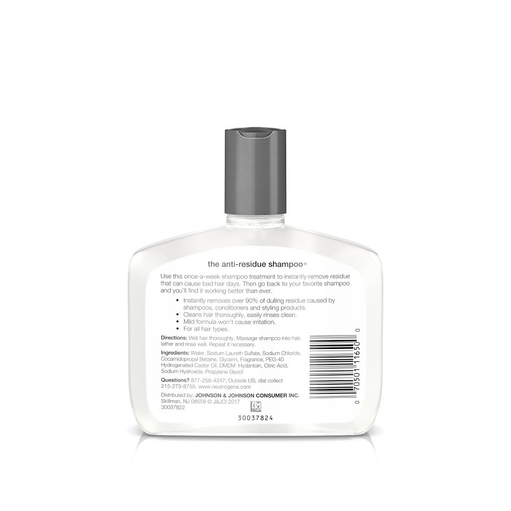 slide 8 of 13, Neutrogena Anti-Residue Shampoo, 12 fl oz