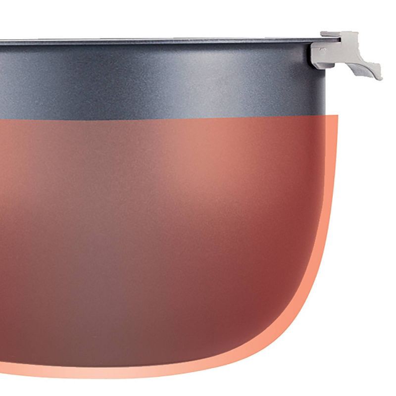 slide 5 of 5, Neuro Fuzzy 5.5 Cup Rice Cooker & Warmer: Zojirushi NS-ZCC10, 16 Settings, Automatic Shut-Off, Nonstick, White, 1 ct