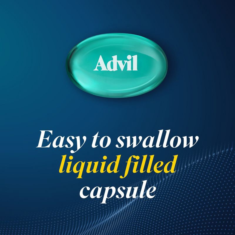 slide 9 of 9, Advil Pain Reliever/Fever Reducer Liqui-Gel Minis - Ibuprofen (NSAID) - 20ct, 20 ct