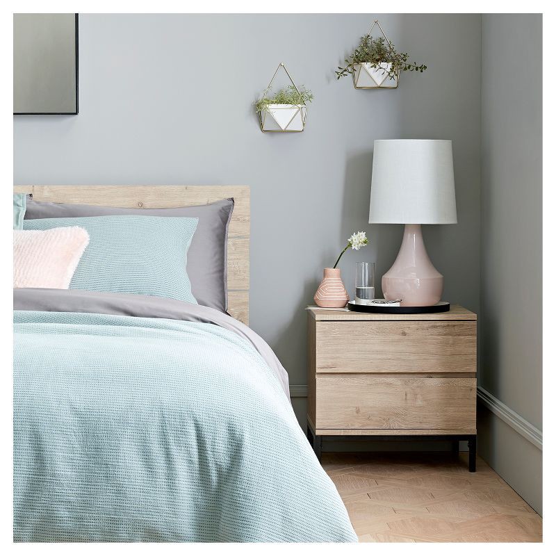 slide 1 of 4, Montreal Wren Large Lamp Shade White - Threshold™: Cotton Blend, Slip Uno Fitter, No Assembly Required, 1 ct