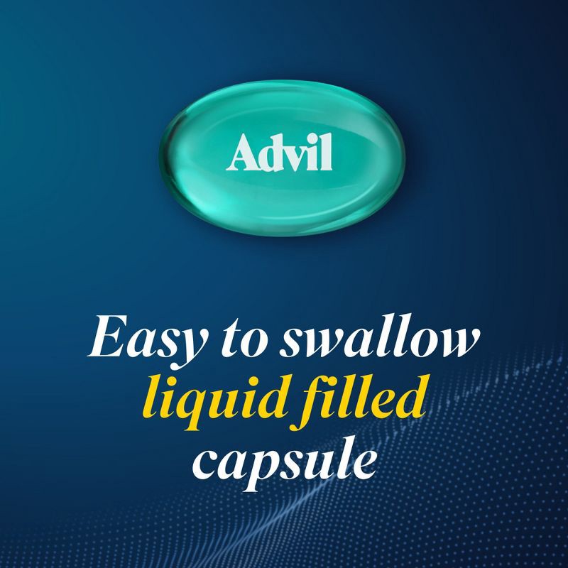 slide 9 of 9, Advil Liqui-Gel Minis Pain Reliever & Fever Reducer Gelcaps - Ibuprofen (NSAID) - 80ct, 80 ct