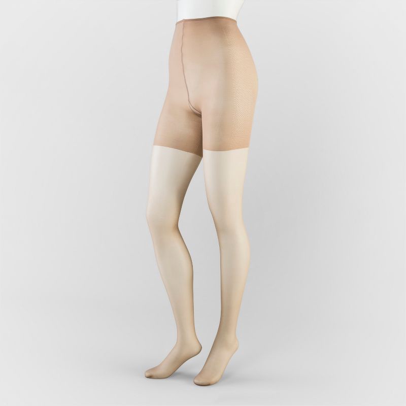 Hanes Premium Women's Sheer Thigh Highs - Nude M 1 ct