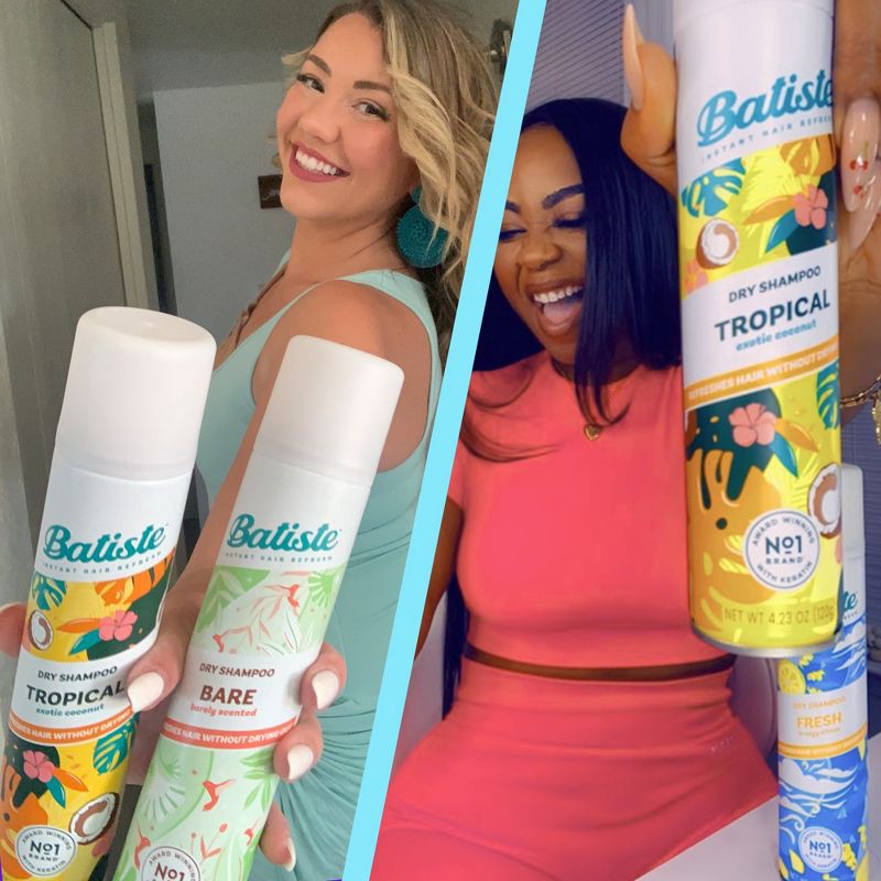 slide 7 of 11, Batiste Fresh Breezy Citrus Dry Shampoo - 3.81oz, 3.81 oz