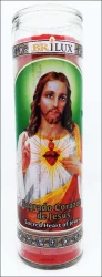 Brilux Sagrado Corazon De Jesus Candle