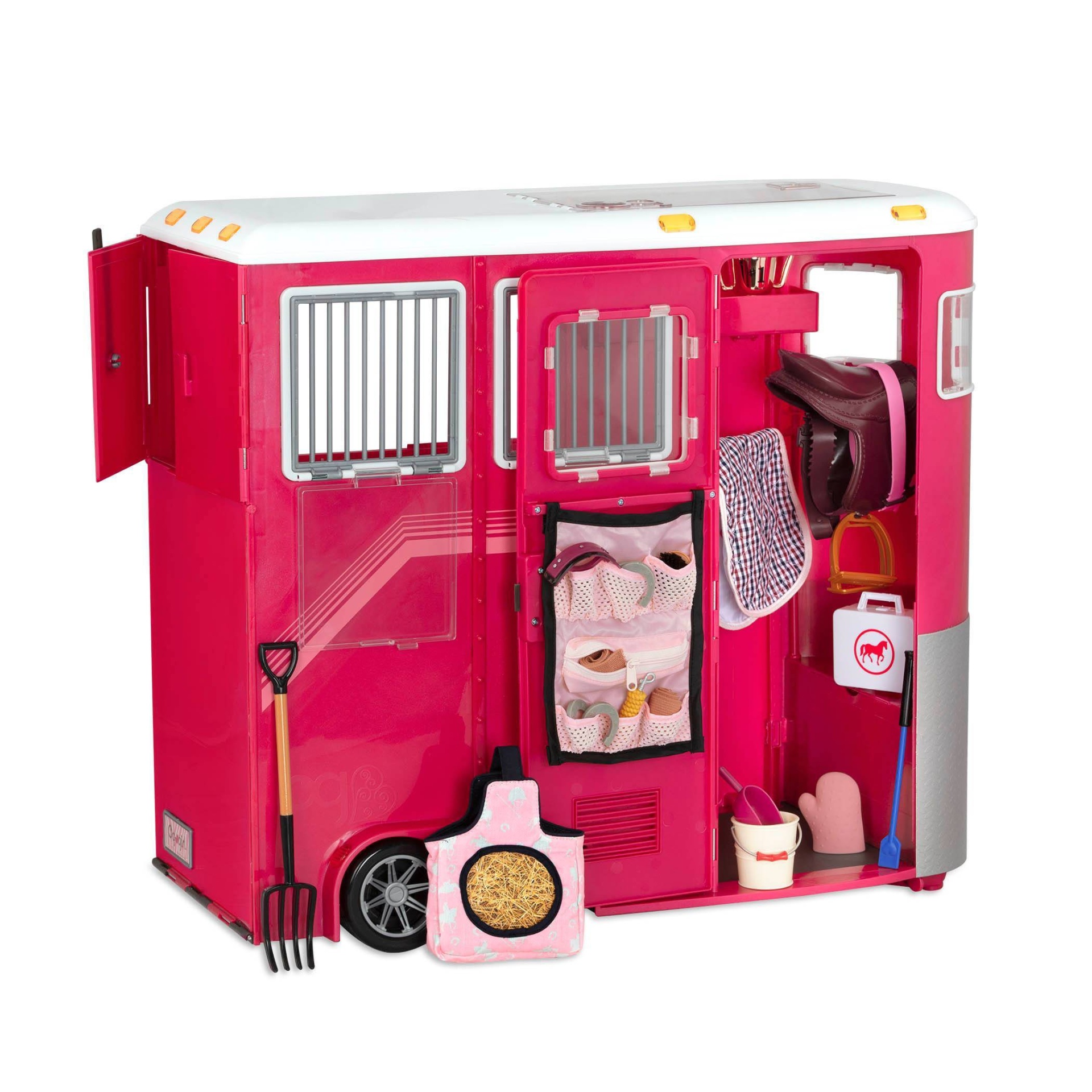 Our Generation Mane Attraction Horse Trailer for 18" Dolls 1 ct | Shipt