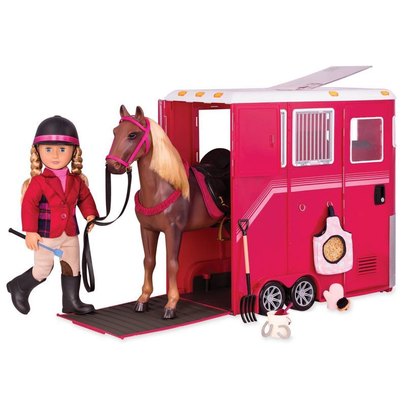 slide 6 of 7, Our Generation Mane Attraction Horse Trailer for 18" Dolls, 1 ct