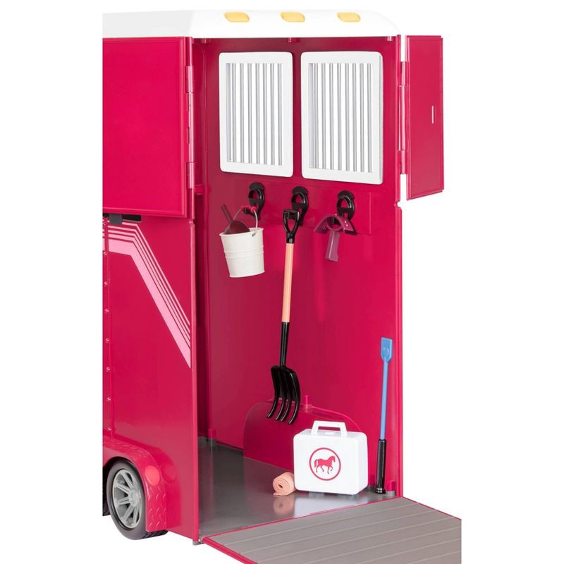 slide 5 of 7, Our Generation Mane Attraction Horse Trailer for 18" Dolls, 1 ct