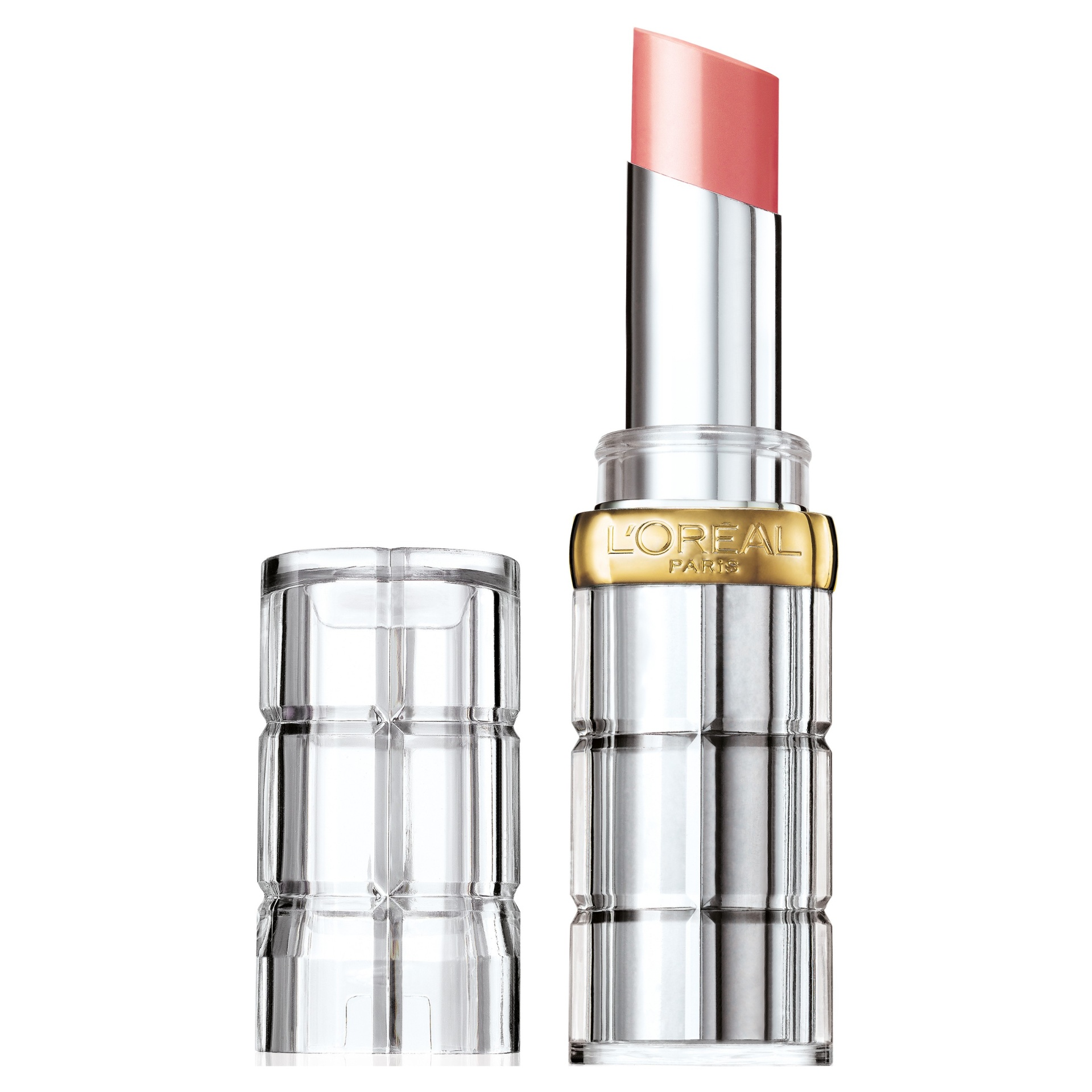 slide 1 of 2, L'Oréal Paris Colour Riche Shine Lipstick Sparkling Rose, 0.1 oz