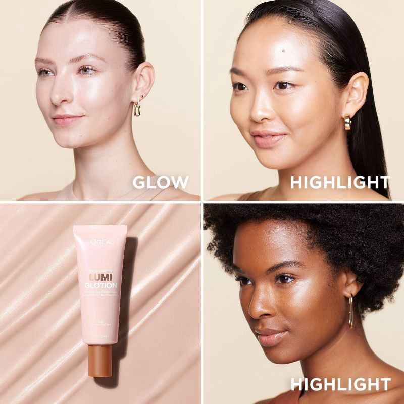 slide 3 of 9, L'Oreal Paris True Match Lumi Glotion Natural Glow Enhancer - 901 Fair Glow - 1.35 fl oz., 1.35 fl oz