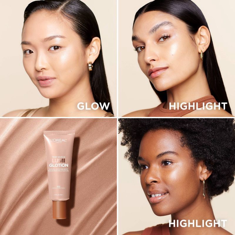 slide 3 of 11, L'Oreal Paris True Match Lumi Glotion Natural Glow Enhancer - 902 Light Glow - 1.35 fl oz., 1.35 fl oz