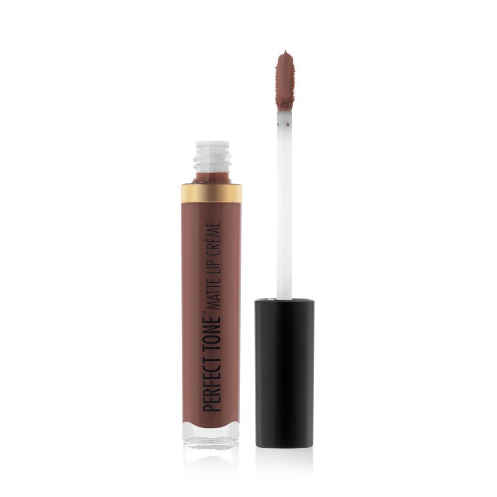 slide 1 of 3, Black Radiance Perfect Tone Matte Lip Creme - Naughty Brown - 0.17 fl oz, 0.17 fl oz