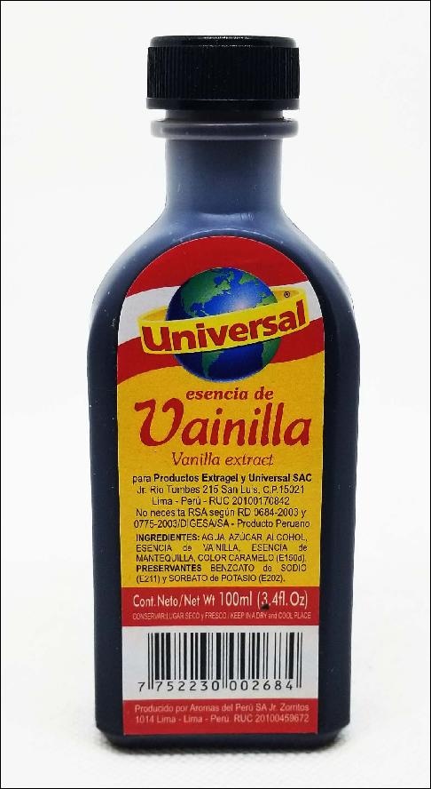 slide 1 of 1, Universal Unvrsl Escnc Vainilla, 3.4 fl oz