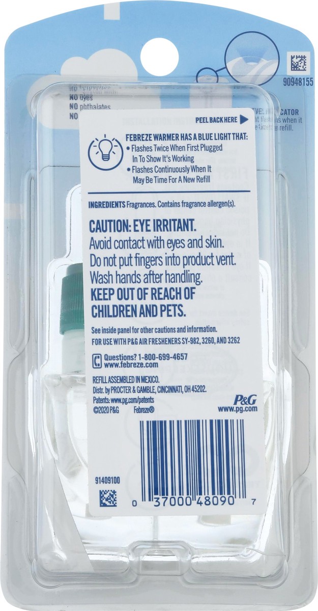 slide 10 of 10, Febreze Origins Fade Defy PLUG Air Freshener & Odor Eliminator, Forest, (1) .87 fl. oz. Oil Refill, 0.87 fl oz