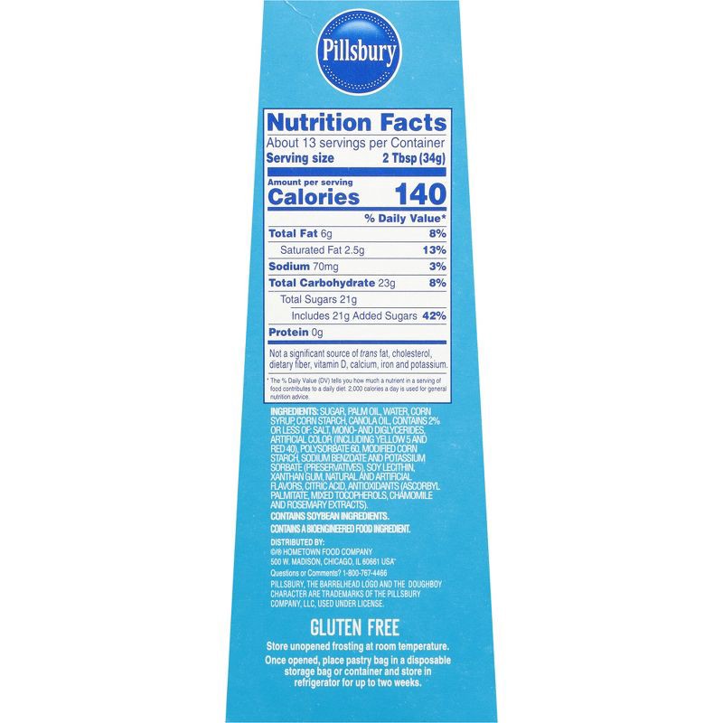 slide 3 of 4, Pillsbury Vanilla Flavored Ready-to-Use Frosting Bag - 16oz, 16 oz