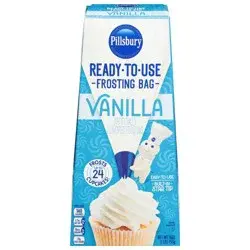 Pillsbury Baking Pillsbury Vanilla Flavored Ready-to-Use Frosting Bag - 16oz
