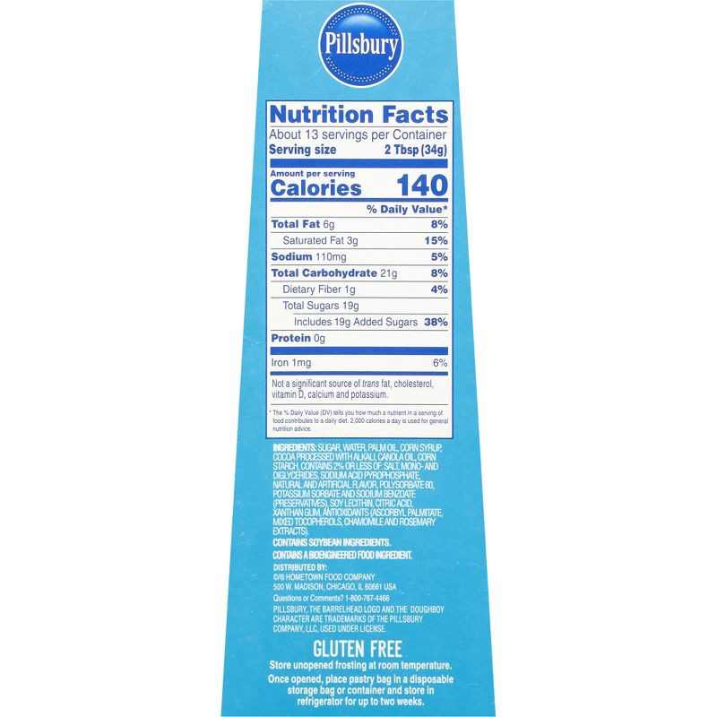 slide 4 of 5, Pillsbury Chocolate Fudge Flavored Ready-to-Use Frosting Bag - 16oz, 16 oz