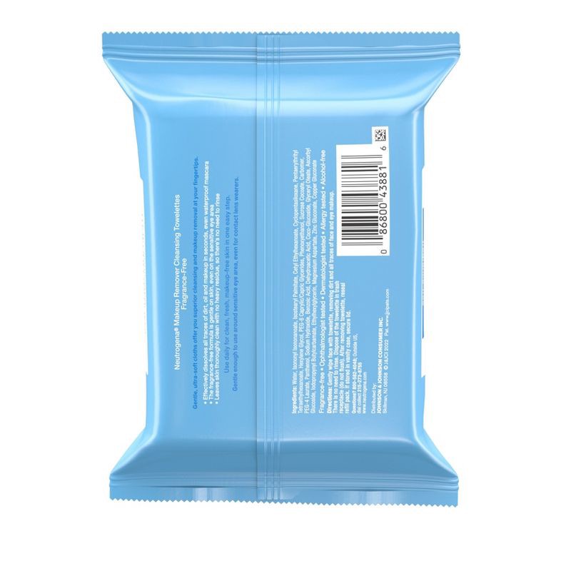 slide 2 of 6, Neutrogena Makeup Remover Cleansing Towelettes, Fragrance Free - 21 ct, 21 ct