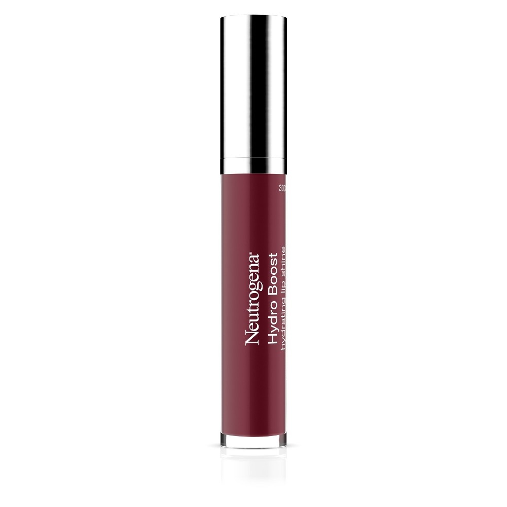 slide 2 of 5, Neutrogena Hydro Boost Lip Shine - Soft Mulberry 100 - 0.1oz, 0.1 oz