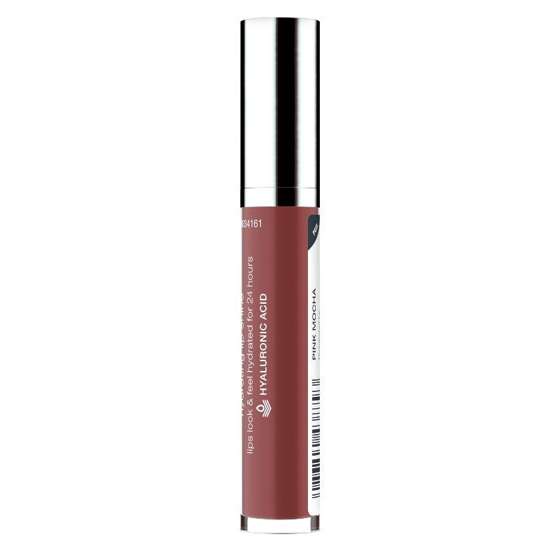 slide 4 of 5, Neutrogena Hydro Boost Moisturizing Lip Gloss with Hyaluronic Acid to Soften & Condition Lips, Hydrating & Non-Stick - 90 Pink Mocha, 0.1 oz