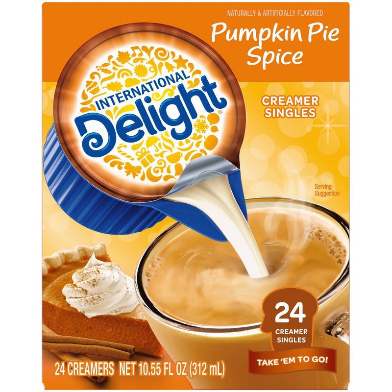 slide 4 of 7, International Delight Pumpkin Spice Coffee Creamer - 24ct, 24 ct