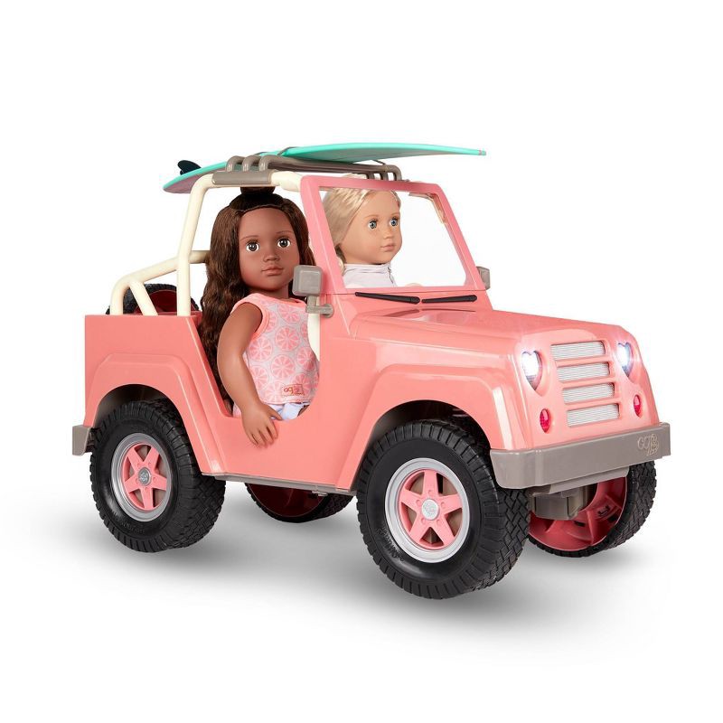 slide 2 of 7, Our Generation Off-Roader 4x4 Doll Vehicle with Electronics, 1 ct