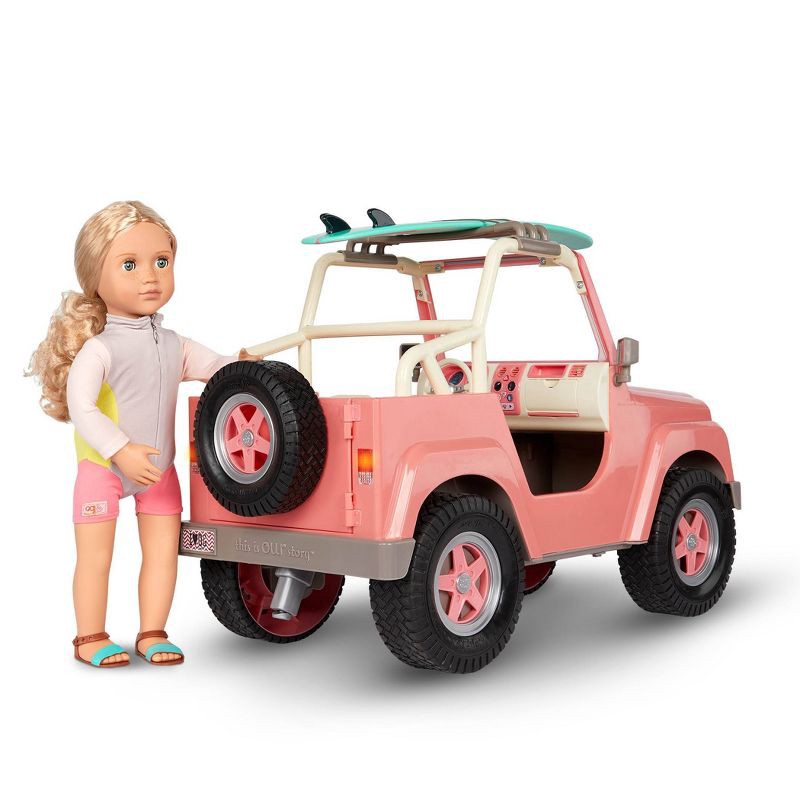 slide 3 of 7, Our Generation Off-Roader 4x4 Doll Vehicle with Electronics, 1 ct