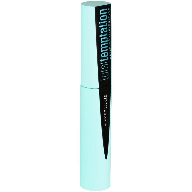 slide 5 of 6, MaybellineTotal Temptation Mascara - Very Black Waterproof - 0.32 fl oz: Volumizing, Lengthening, Coconut Extract Formula, 0.32 fl oz