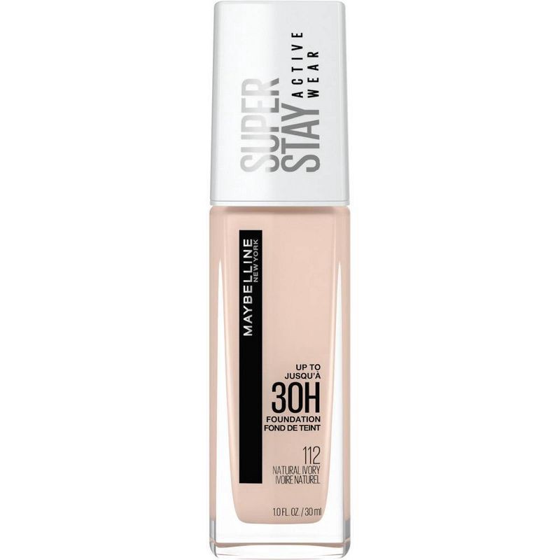 slide 7 of 7, Maybelline Super Stay Full Coverage Liquid Foundation - 112 Natural Ivory - 1 fl oz, 1 fl oz