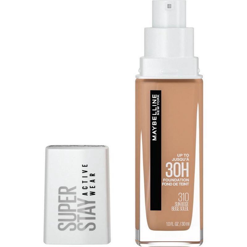 slide 1 of 7, Maybelline Super Stay Full Coverage Liquid Foundation - 310 Sun Beige - 1 fl oz, 1 fl oz