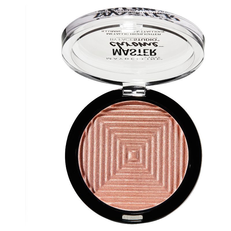 slide 2 of 6, Maybelline Facestudio Master Chrome Metallic Highlighter Molten Rose Gold- 0.24oz, 0.24 oz