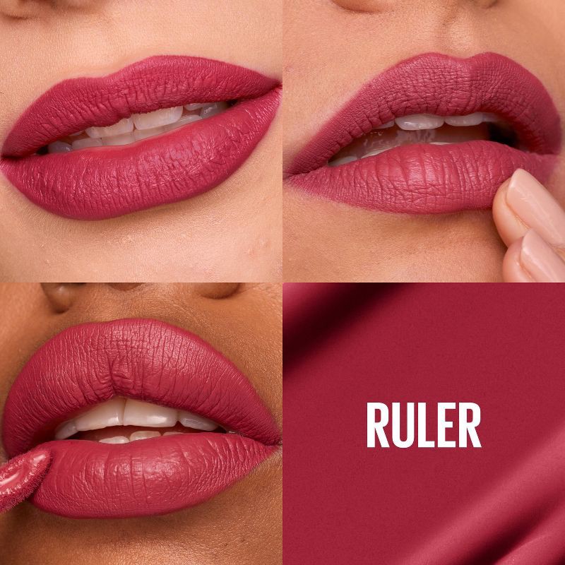 slide 2 of 9, Maybelline SuperStay Matte Ink Liquid Lipstick - Ruler - 0.17 fl oz, 0.17 fl oz