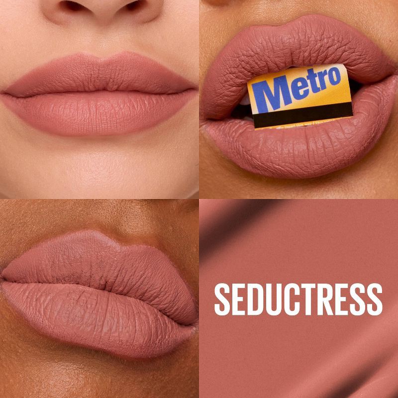 slide 2 of 9, Maybelline SuperStay Matte Ink Liquid Lipstick - 65 Seductress - 0.17 fl oz, 0.17 fl oz
