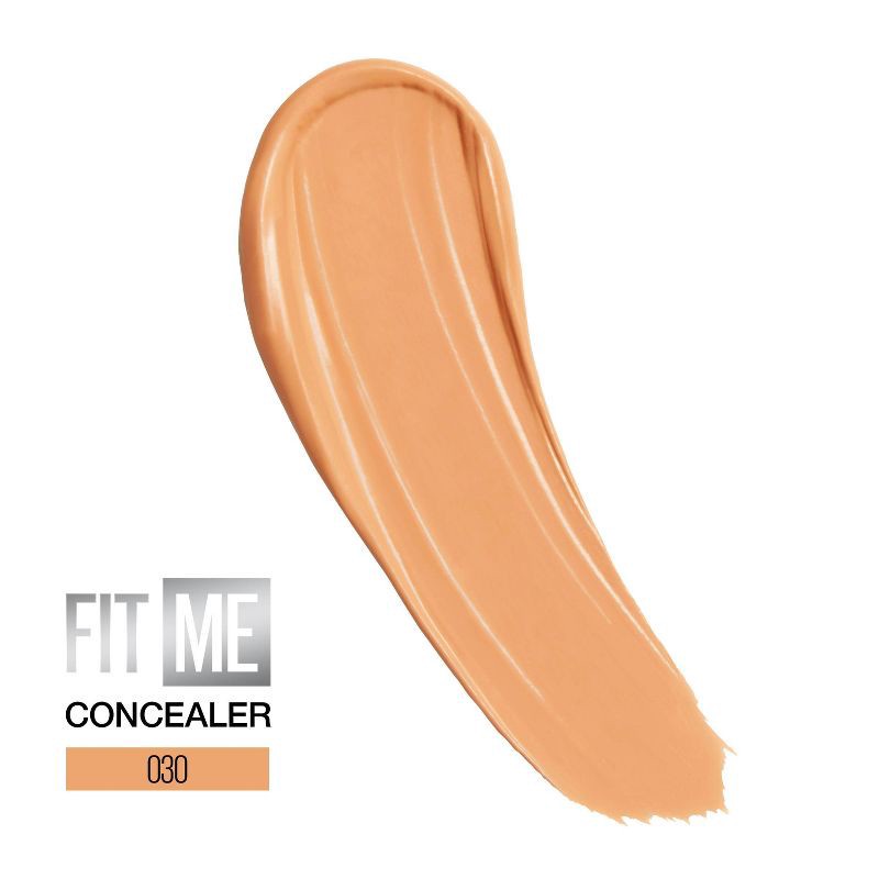 slide 2 of 9, Maybelline Fit Me Liquid Oil-Free, Fragrance-Free, Dermatologist Tested Concealer - 30 Honey - 0.23 fl oz, 0.23 fl oz