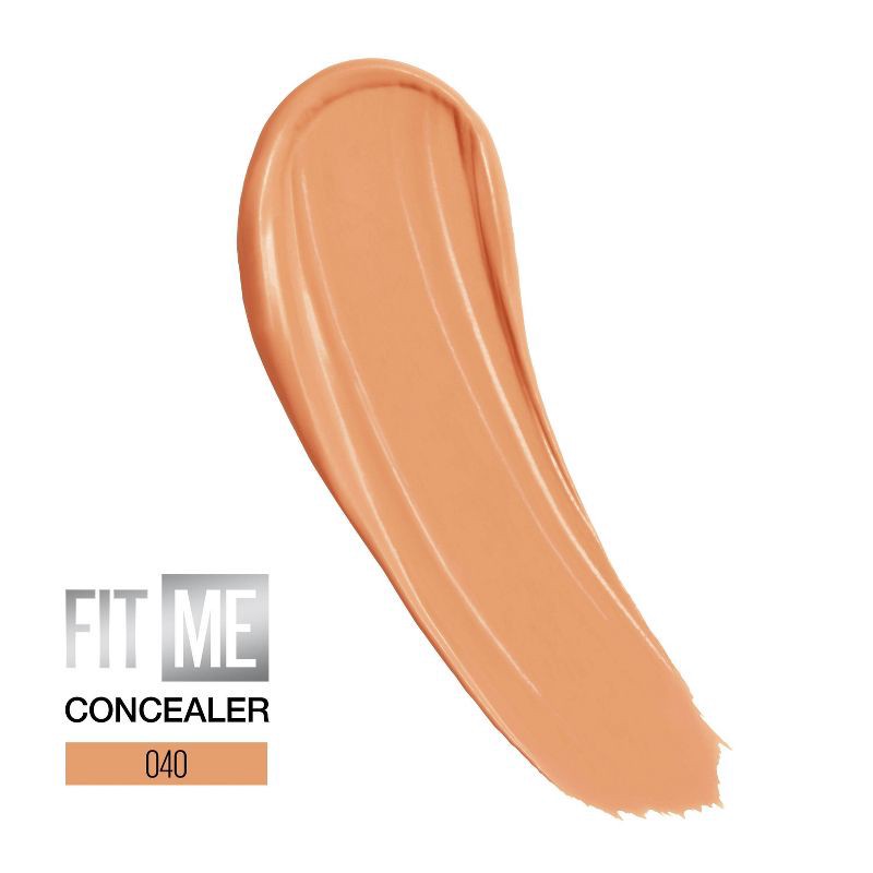 slide 2 of 9, Maybelline Fit Me Liquid Oil-Free, Fragrance-Free, Dermatologist Tested Concealer - 40 Caramel - 0.23 fl oz, 0.23 fl oz