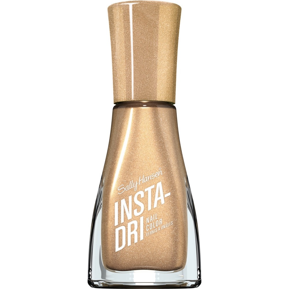 slide 1 of 4, Sally Hansen Insta-Dri Nail Color - 153 Go for Gold - 0.31 fl oz, 0.31 fl oz