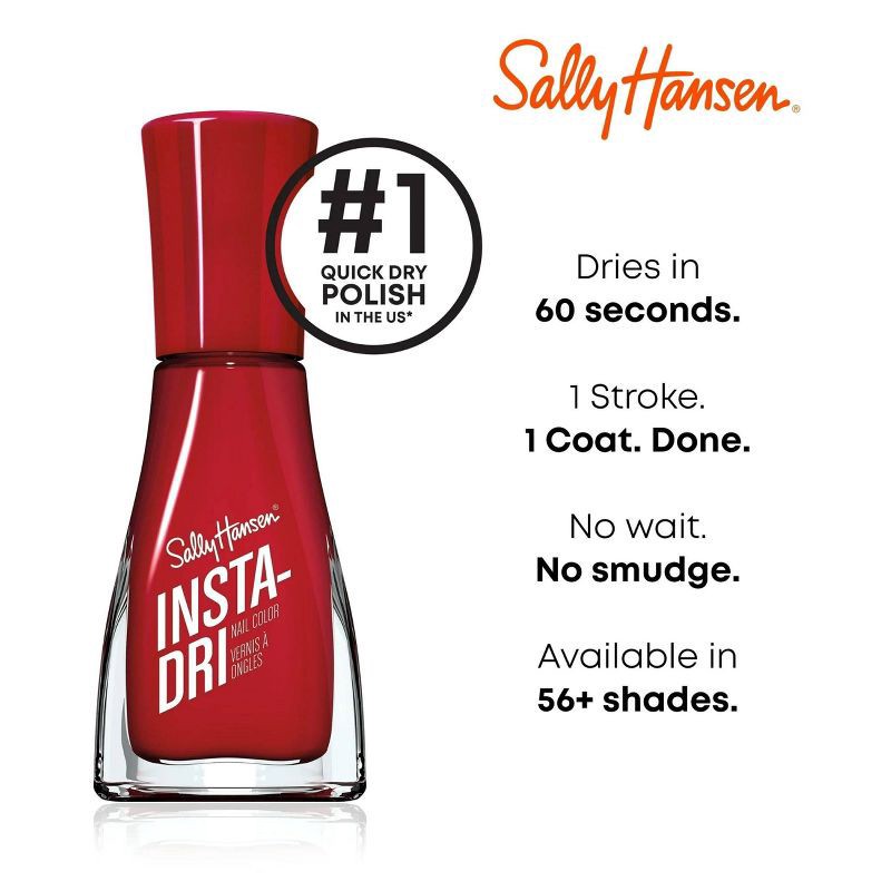slide 4 of 8, Sally Hansen Insta-Dri Nail Polish - 523 Thyme Is Money - 0.31 fl oz, 0.31 fl oz