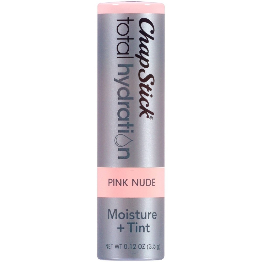 slide 6 of 7, Chapstick Total Hydration Tinted Lip Balm - Pink Nude, 0.12 oz