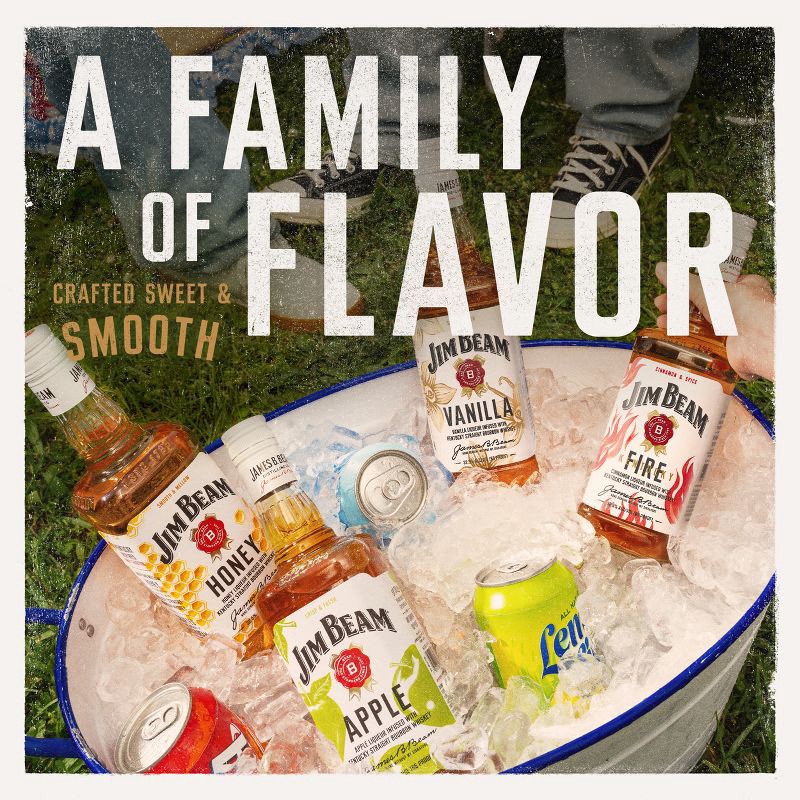 slide 6 of 10, Jim Beam Vanilla Bourbon Whiskey - 750ml Bottle, 750 ml